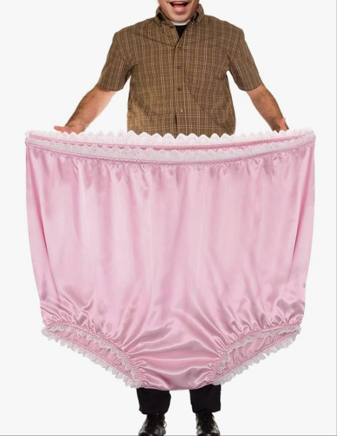 Big Undies Gag Gift Funny Big Underwear Mama Undies Plus Size Granny Panties White Elephant Joke Gift for Women Men