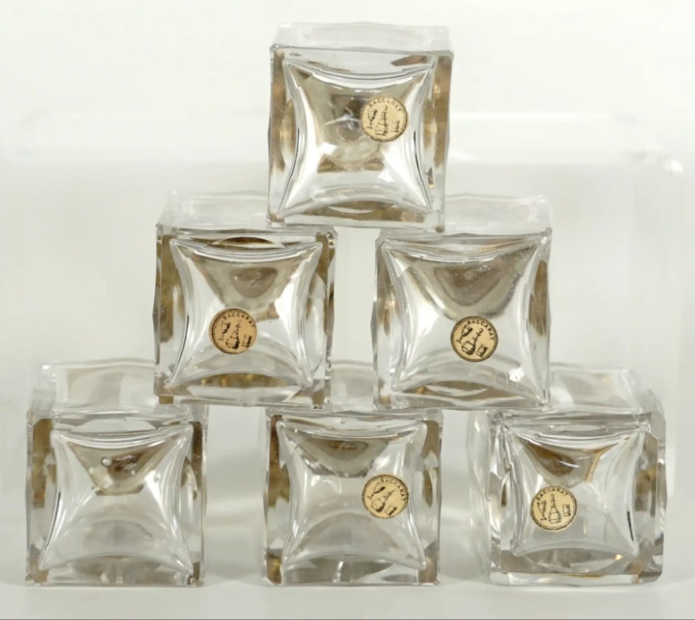 Cut Crystal Perfume Box, Casket