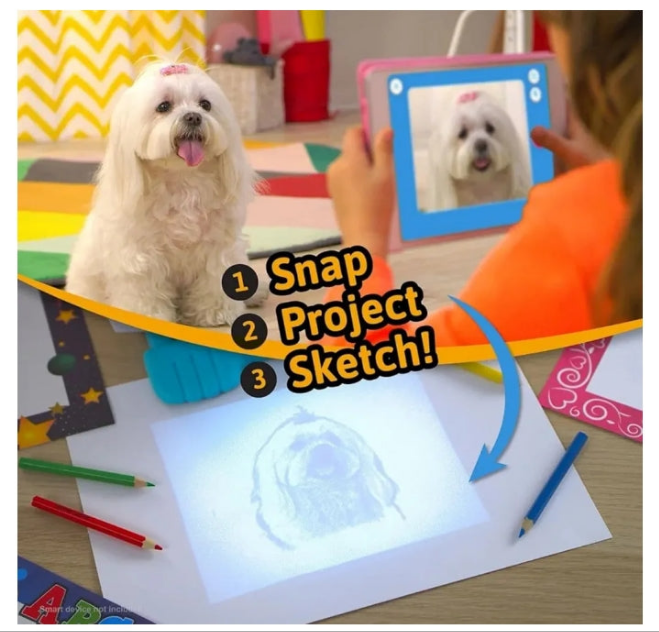 Toys smART Sketcher 2.0, Drawing Projector for Kids, Art Projector for Tracing,Kids Toys,Birthday Gift for age 5+,Art Supplies for Kids
