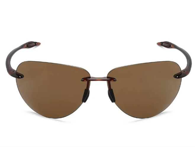 Sunglasses for Men Women Tr90 Rimless Frame for Running Fishing Golf Surf Driving