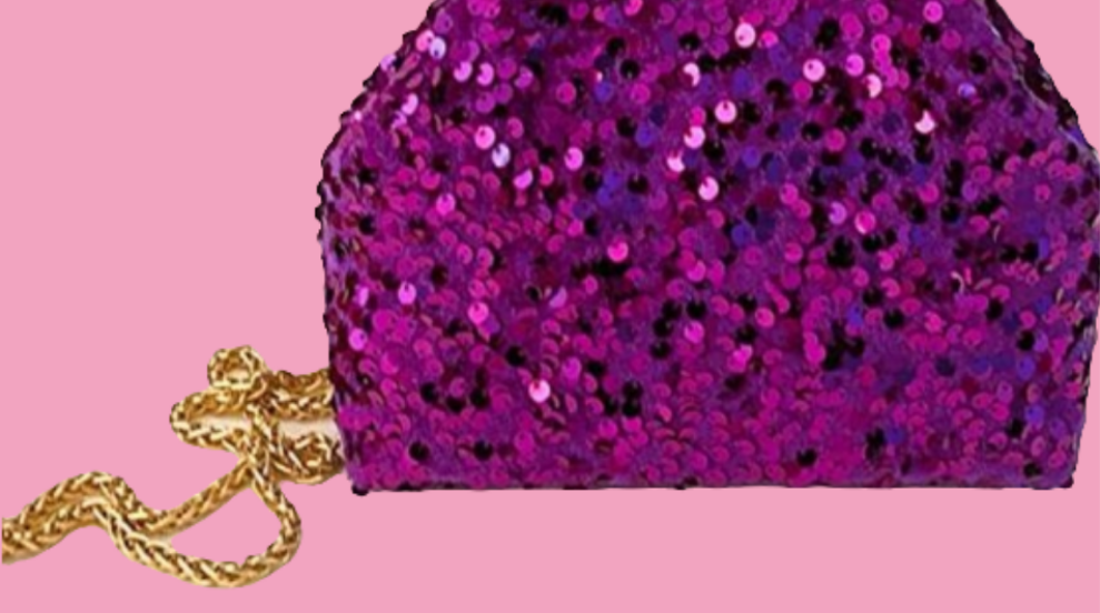 COCOMONEY Glitzy Girl Clutch Evening Bag