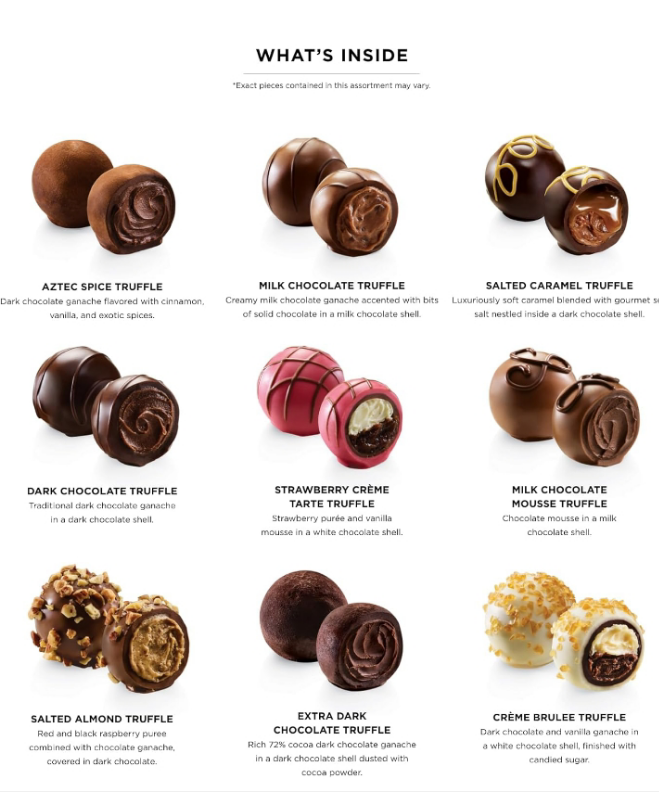 Godiva Chocolatier Signature Assorted Chocolate Truffle Gift Box for Birthday, Thank You, Anniversary, Congratulations Gift Basket Gourmet Candy with Creamy Ganache in Milk, White, Dark Chocolate, 12pc