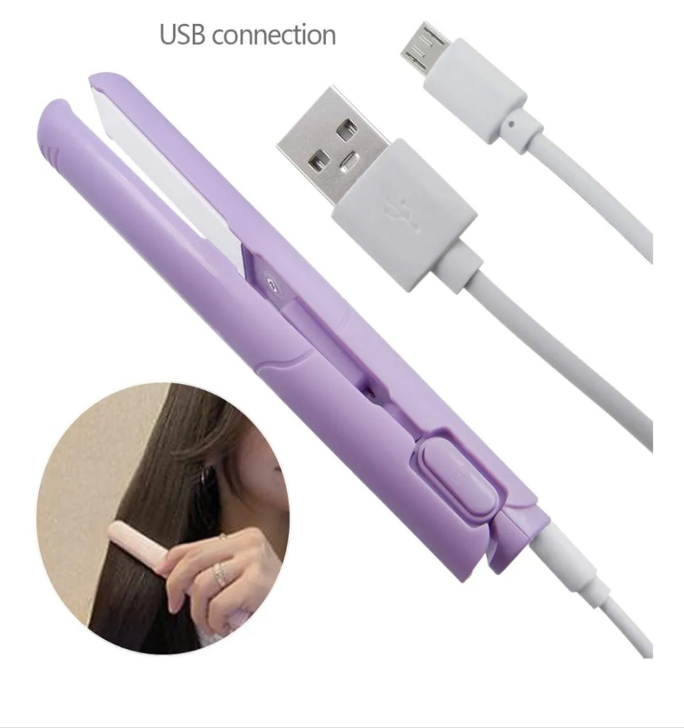 Hair straightener purple