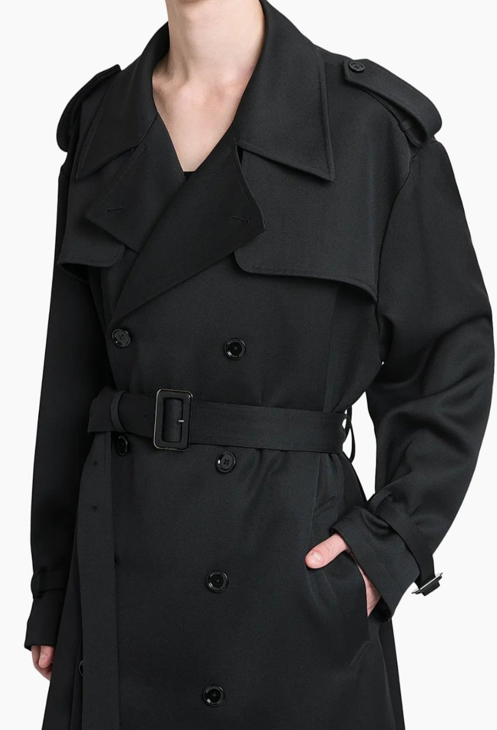 Dolce&Gabbana
Wool Gabardine Trench Coat