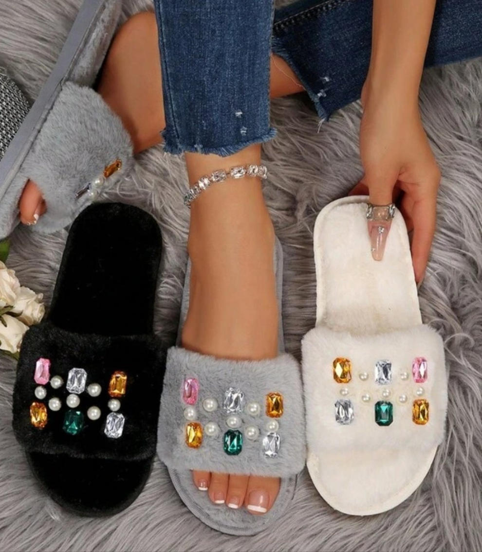 Slippers house shoes 1 pair