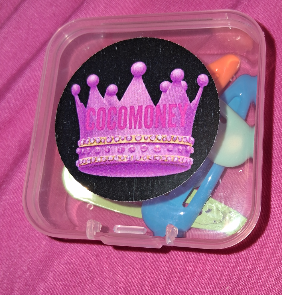 COCOMONEY HAIR CLIPS MULTICOLOR ALLOY