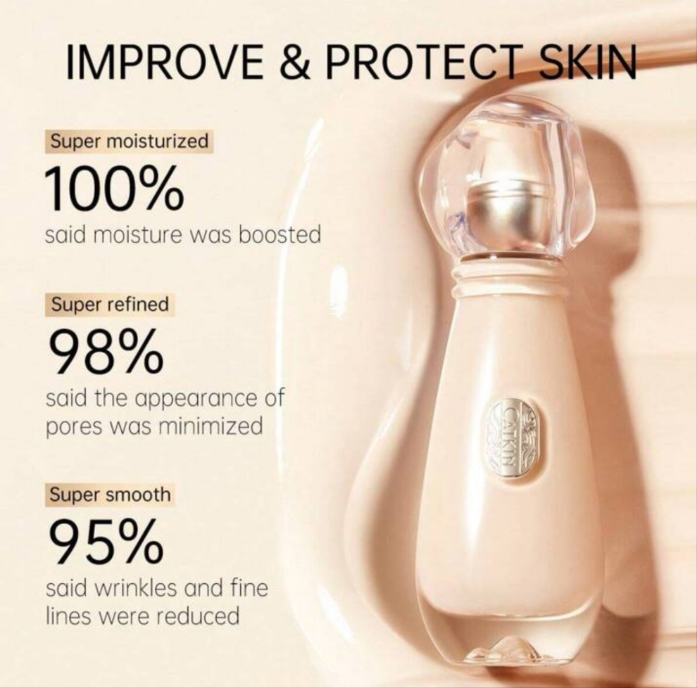 Nourishing Foundation Lightweight & Medium Coverage Dewy Finish Natural Ivory For Dry Skin And Sensitive Skin 30ml C01 Natural