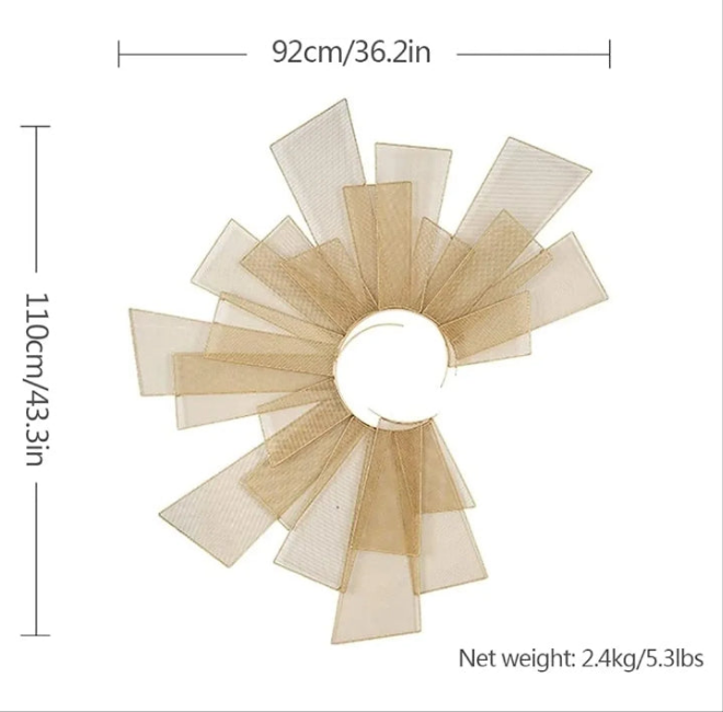 Wall Sculpture Metal Wall Art, Creative Sun-Shaped Wall Sculpture, Modern Impressionist Wall Panel Decor for Home Living Room Wall Hanging Statue