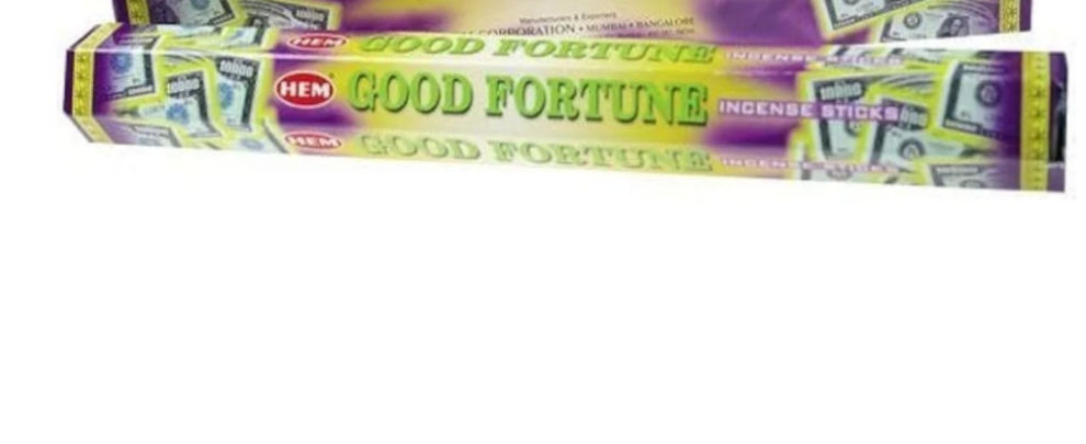Incense 1 pack 20 incense good fortune