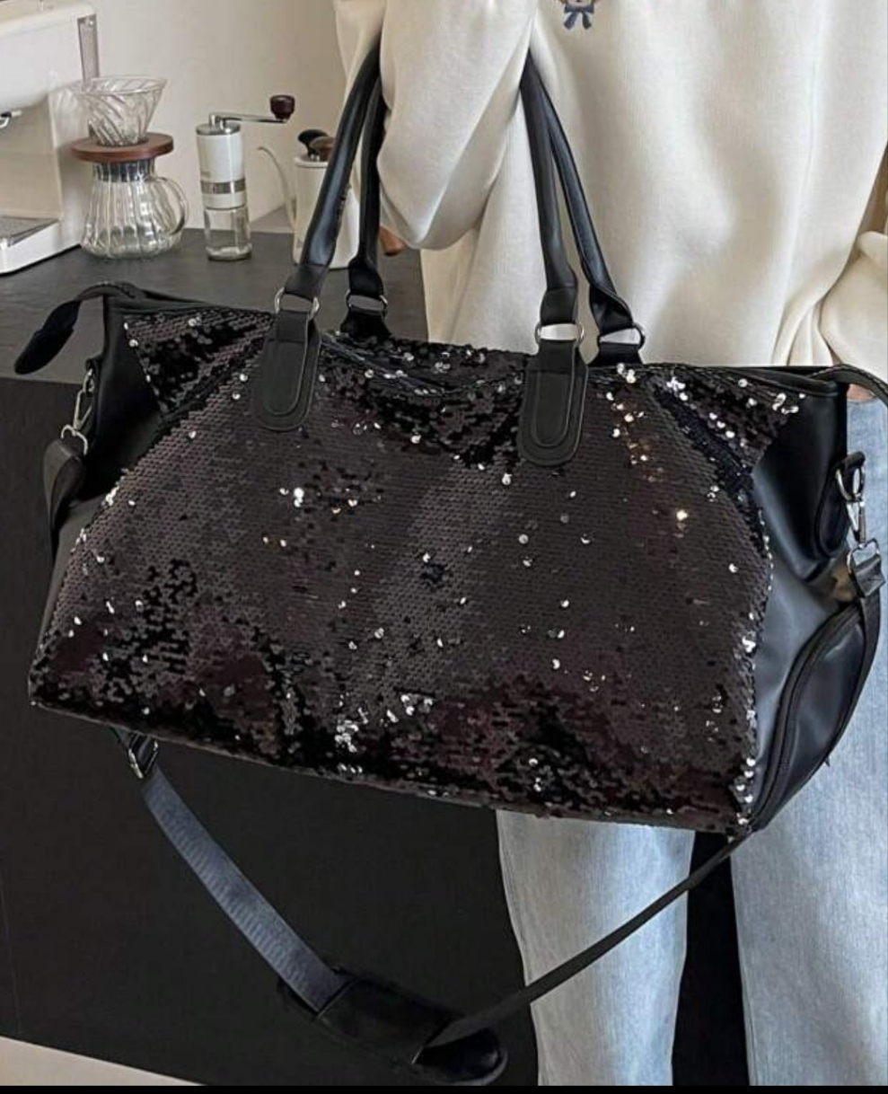 COCOMONEY Duffel Bag Sequin Queen