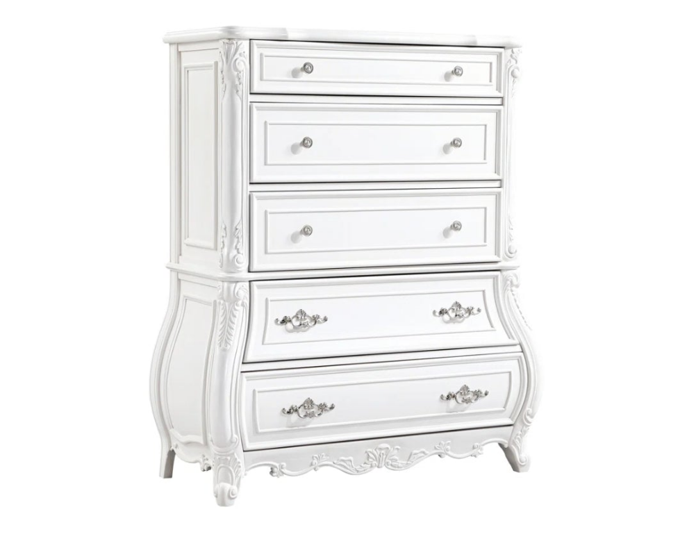 Luxury 5PC Bedroom Set White