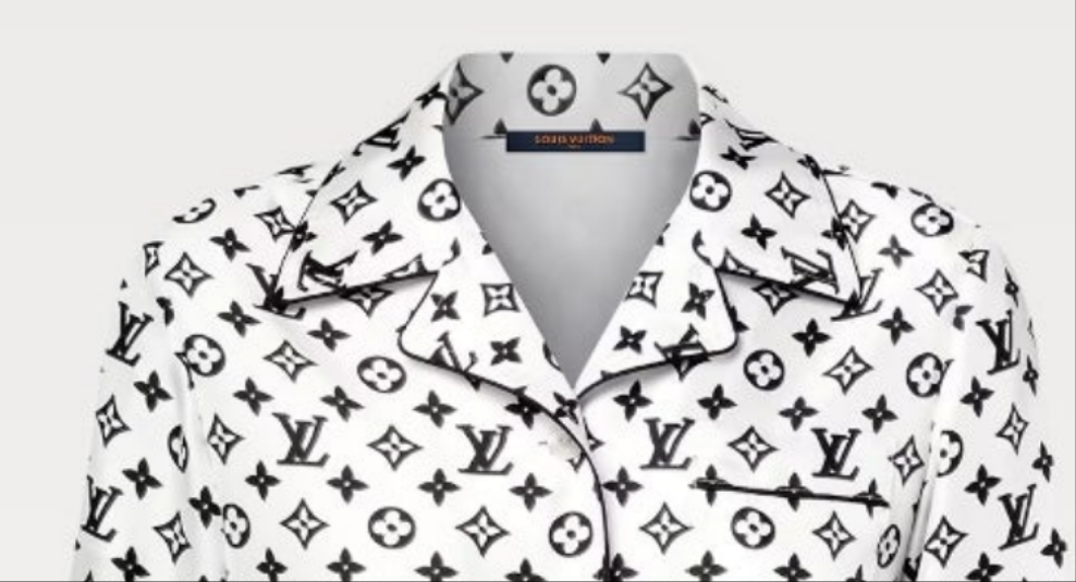 Louis Vuitton Monogram Pajama Shirt