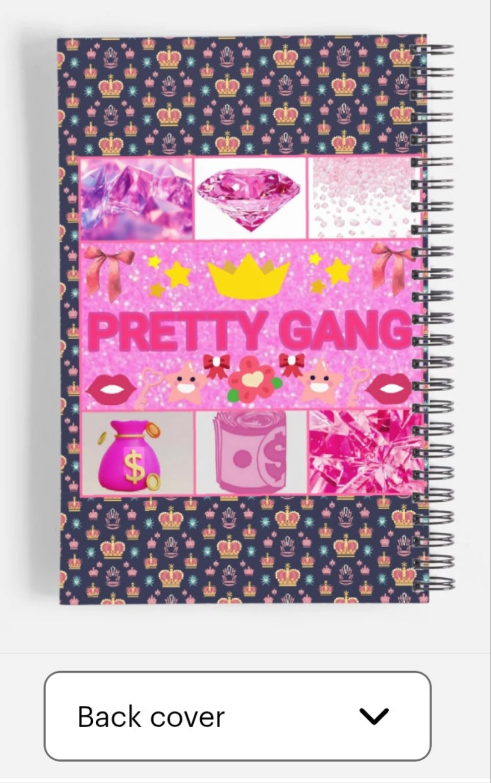 Pretty Gang merch by Cocomoney choose number beside product you want