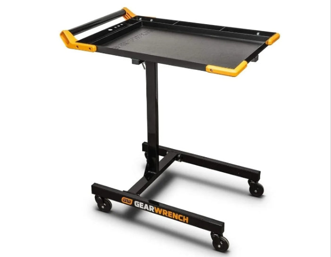 GEARWRENCH Adjustable Height Mobile Work Table 35 To 48"