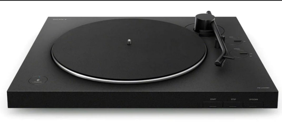 Hi-Res Belt-Drive USB Turntable with Bluetooth Connectivity