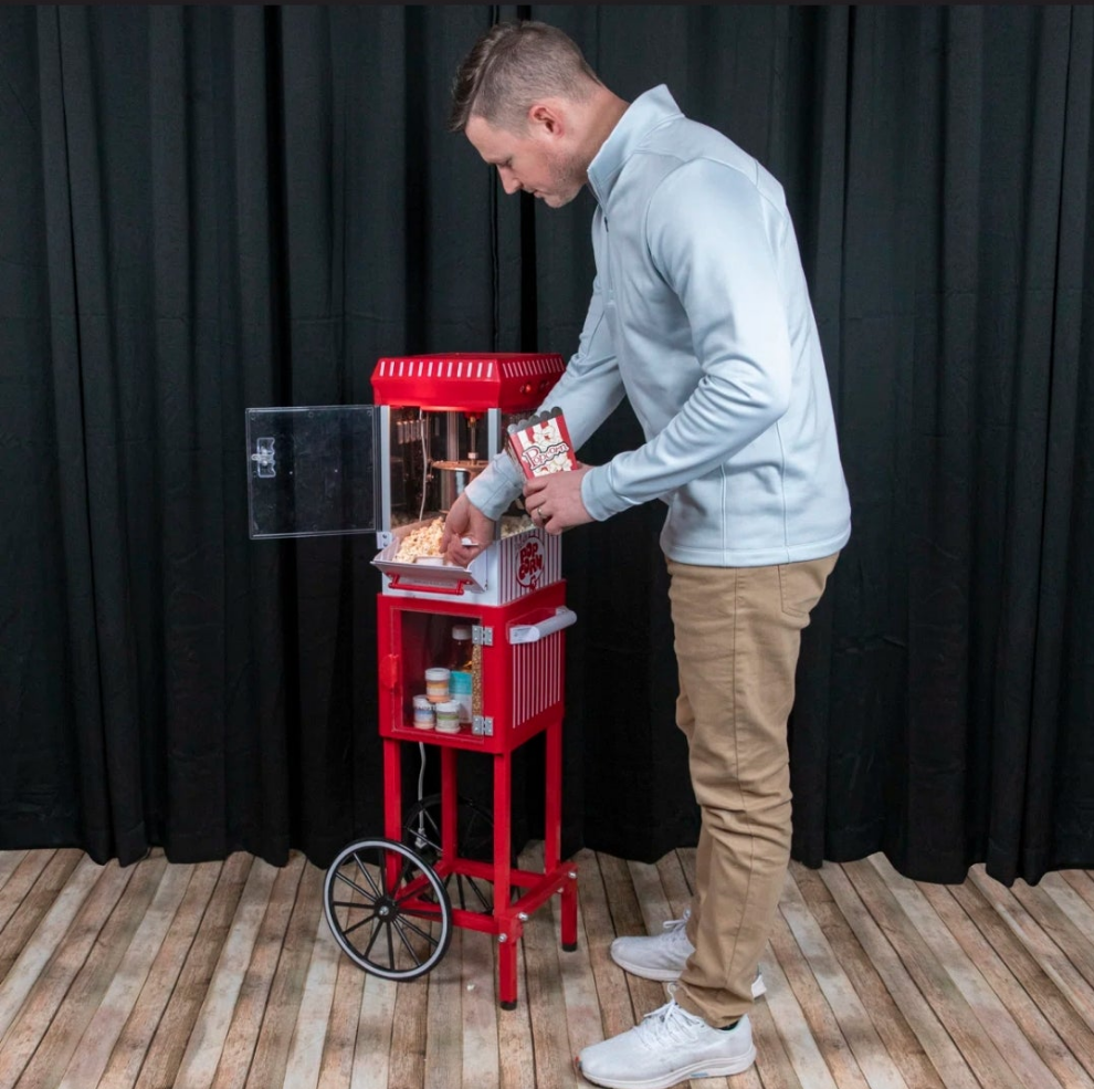 Popcorn Maker Machine in 2 colors to choose from yay fun