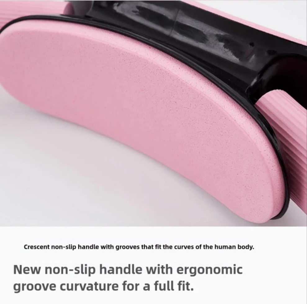 Pilates Circle Yoga Fitness Exercise Leg Beauty Magic Circle Crescent Handle Thin Waist Circle Multi Functional Leg Clamp Circle material tpa