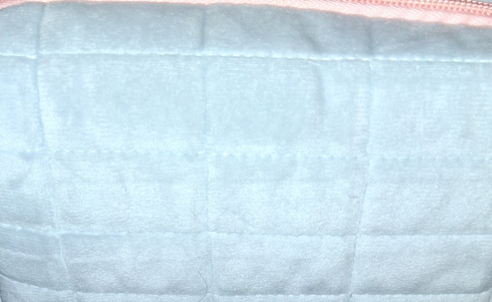 COCOMONEY COSMETIC BAG canvas blue and pink