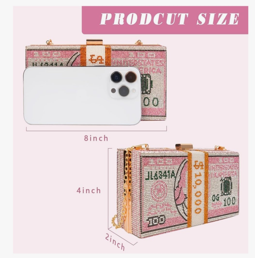 COCOMONEY CLUTCH BAG