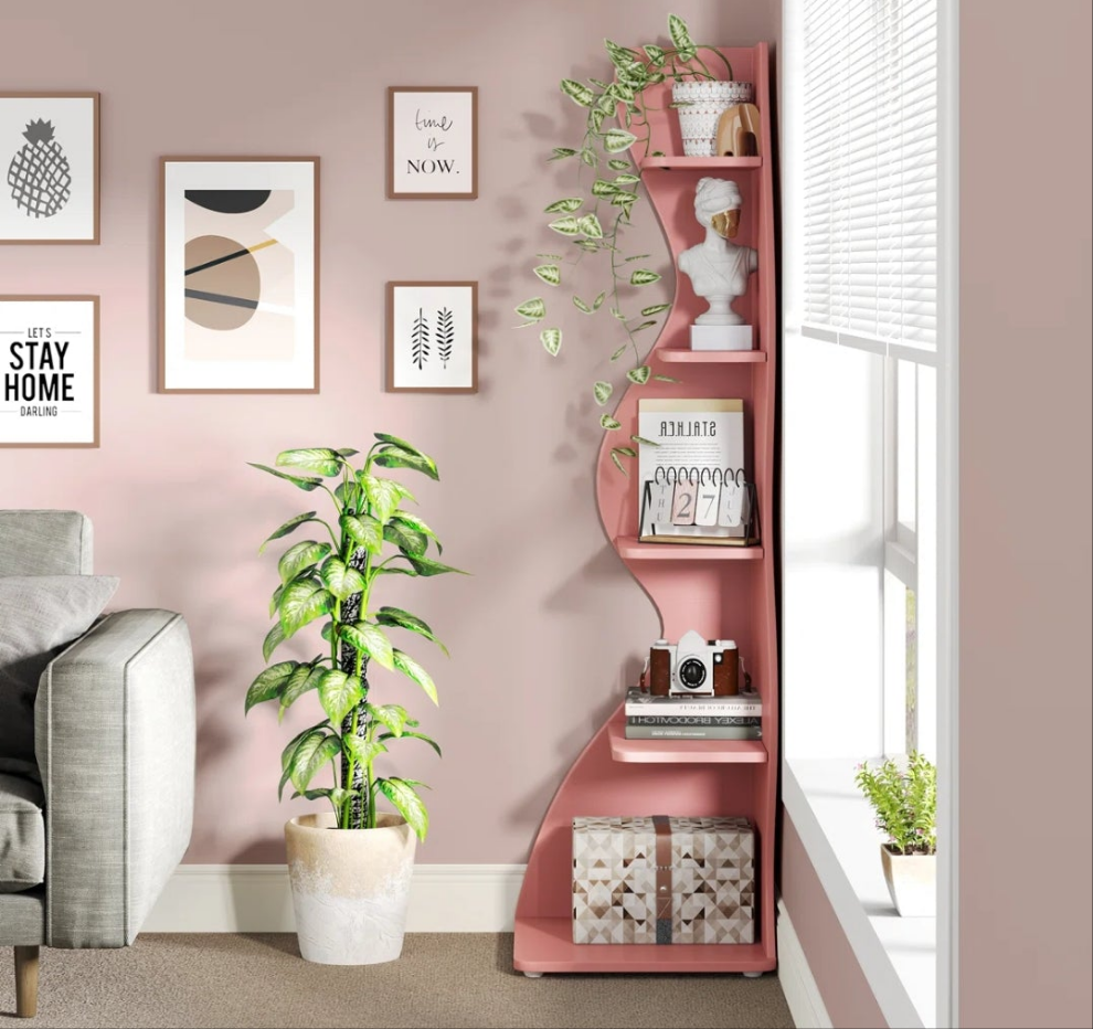 Corner Bookcase