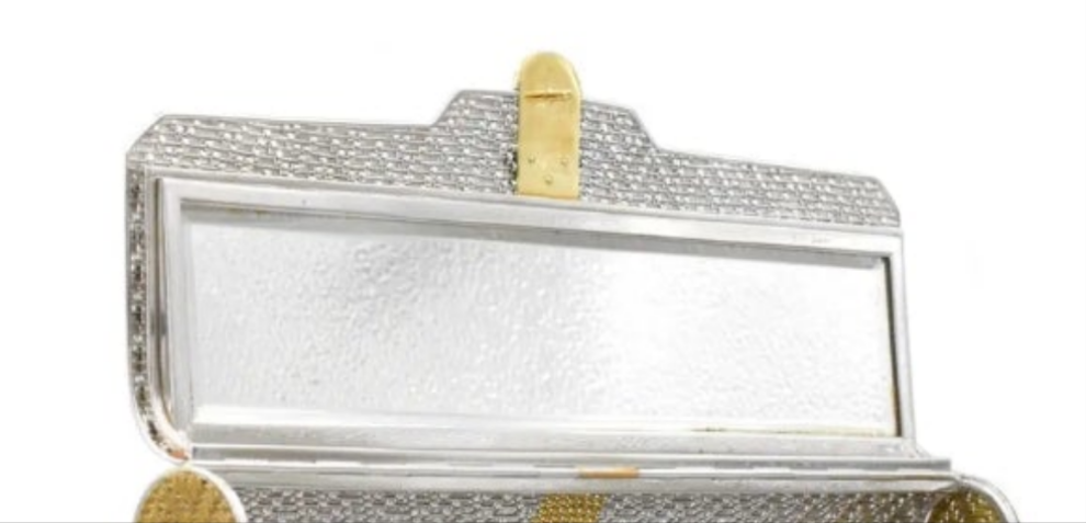 Gucci Gold and Diamond Minaudière 0.58k 18k Gold