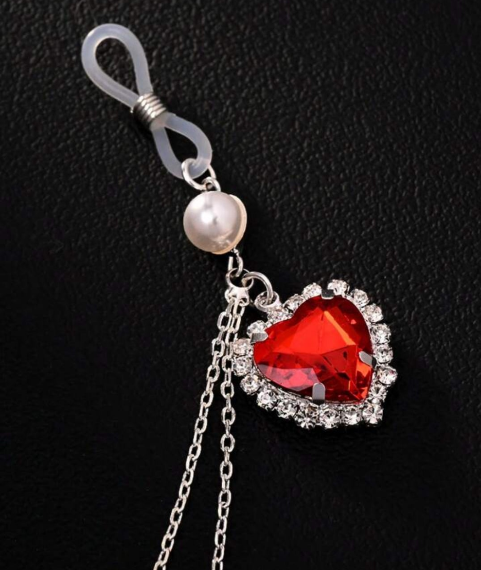 1 Pc Fashionable Silver Tone Pearl & Crystal Butterfly Leg Chain Ankle Bracelet Jewelry For Women