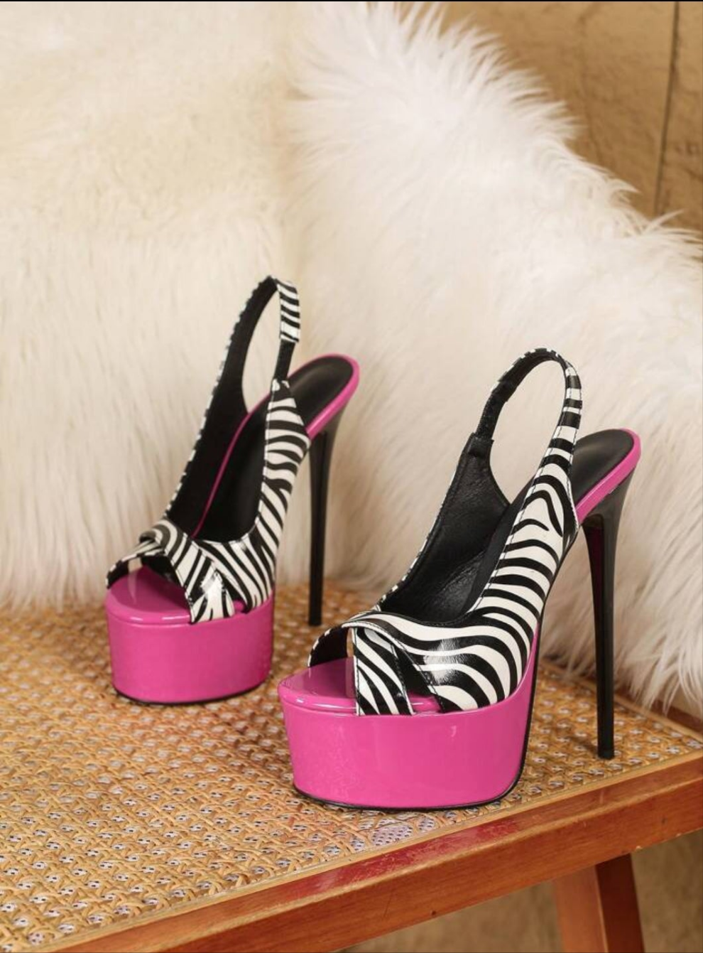 Open Toe Strappy High Heel Sandals, Sexy Super High Heel Fashion Dress Shoes