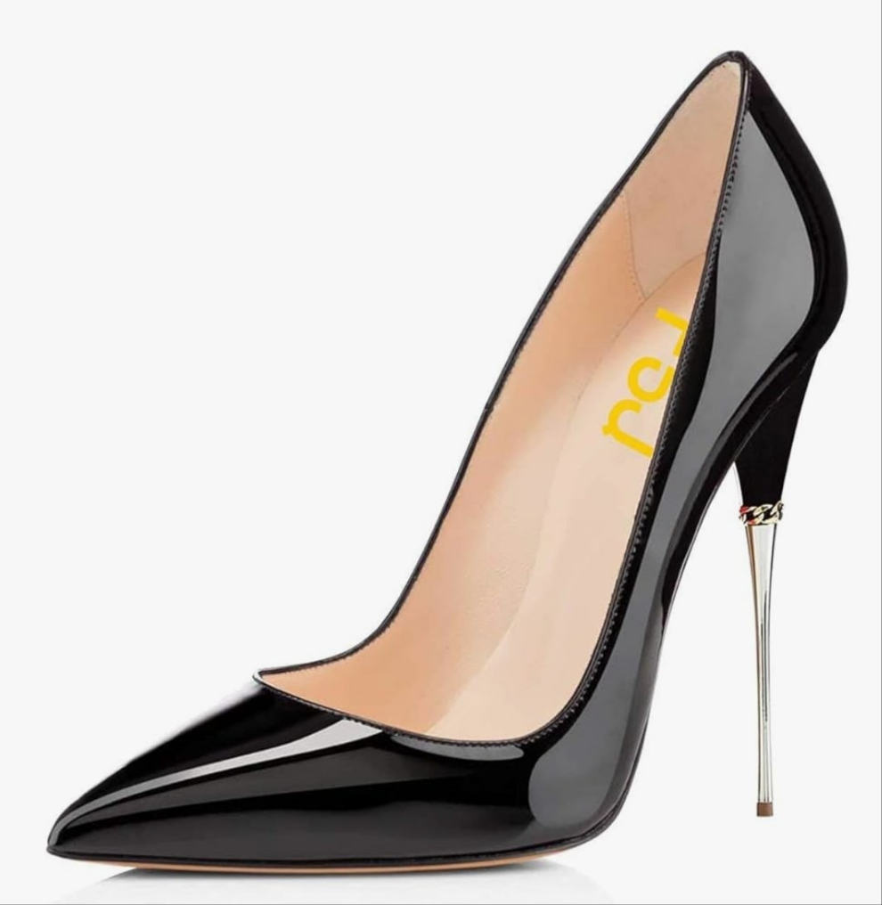 Sexy Slip On Pumps Stiletto Heels Pointy Toe Chic Party Evening Dress