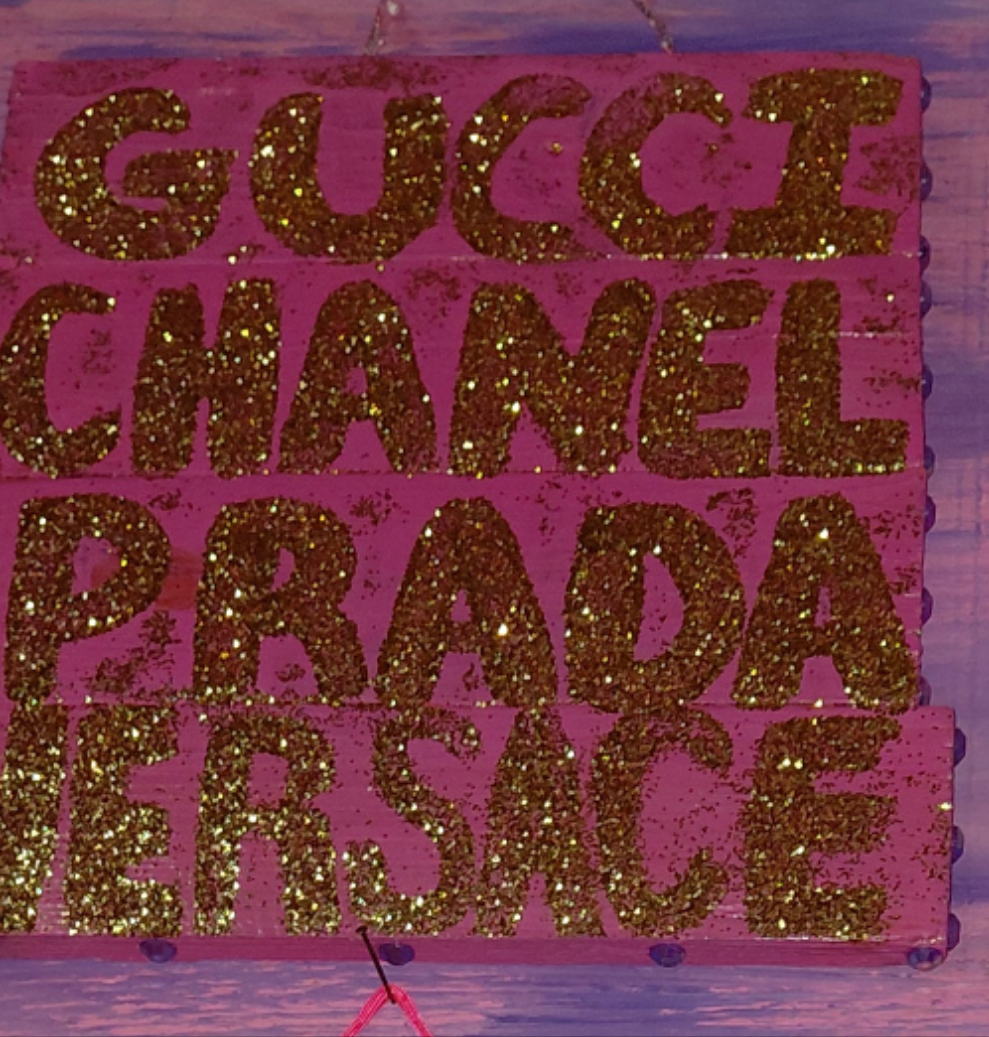 COCOMONEY ART Brand Luxury 1 OF 1 CUSTOM PIECE BY COCOMONEY painting on wood