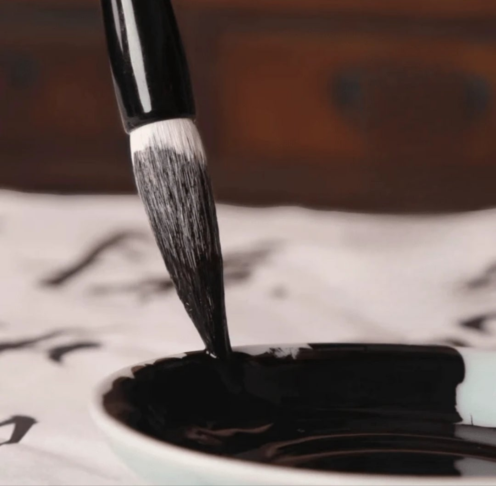 3pcs/Set Chinese Calligraphy Brush Pen School Supply Brush Chinese Wind Brush Art Supplies Painting Supplies For Students wood