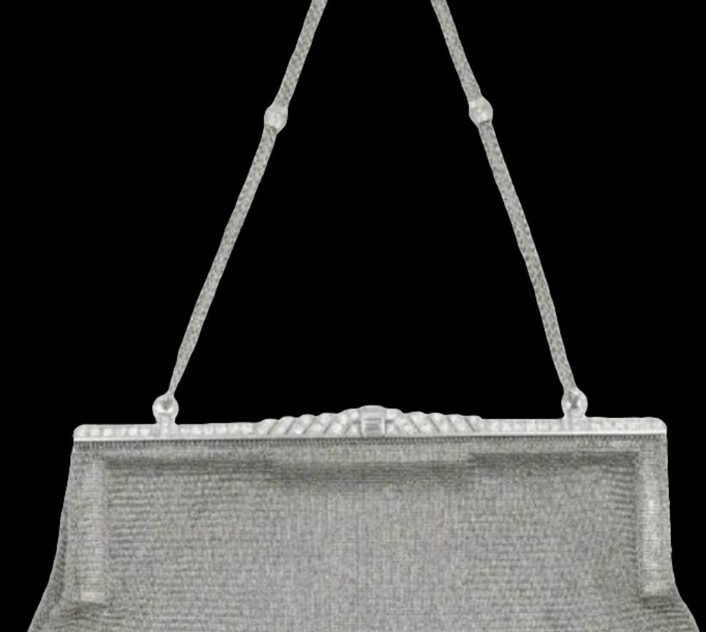 Platinum and Diamond Evening Purse 334 grams of platinum
