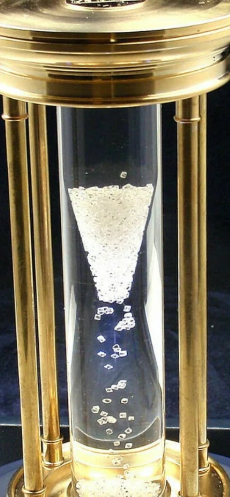 Incredible Diamond De Beers Limited Edition Millennium 2000 Diamond 2000 natural diamonds approx weight 36ct and Brass.