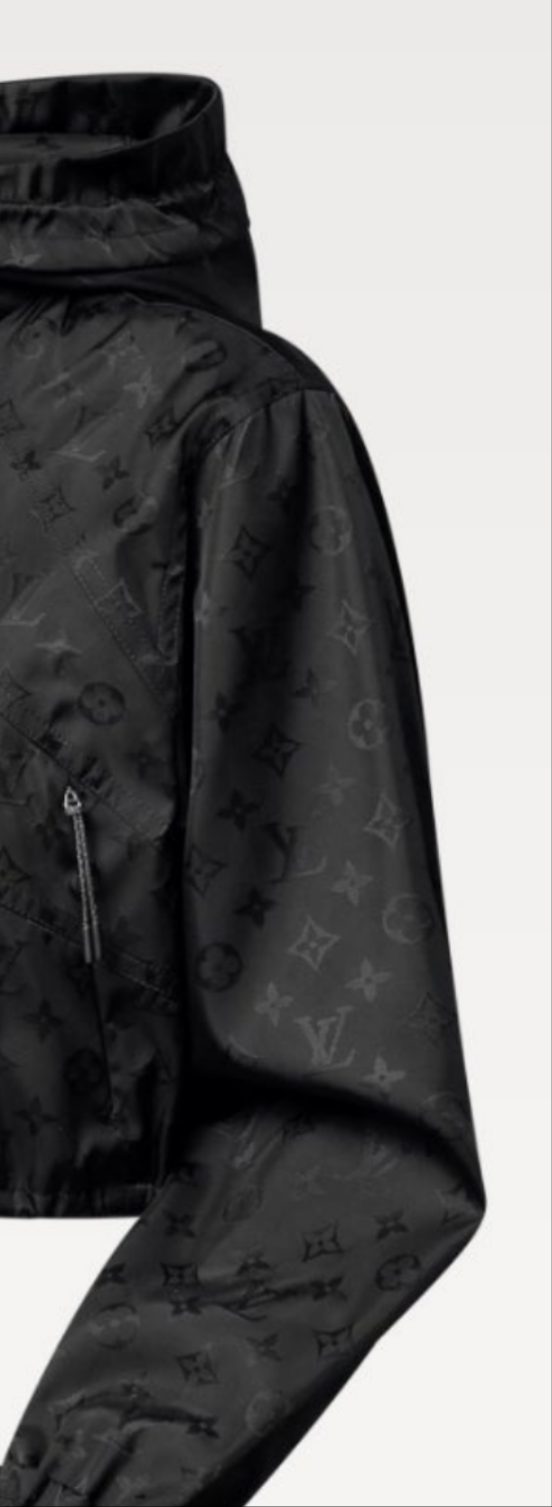 Louis Vuitton Cropped Monogram Windbreaker