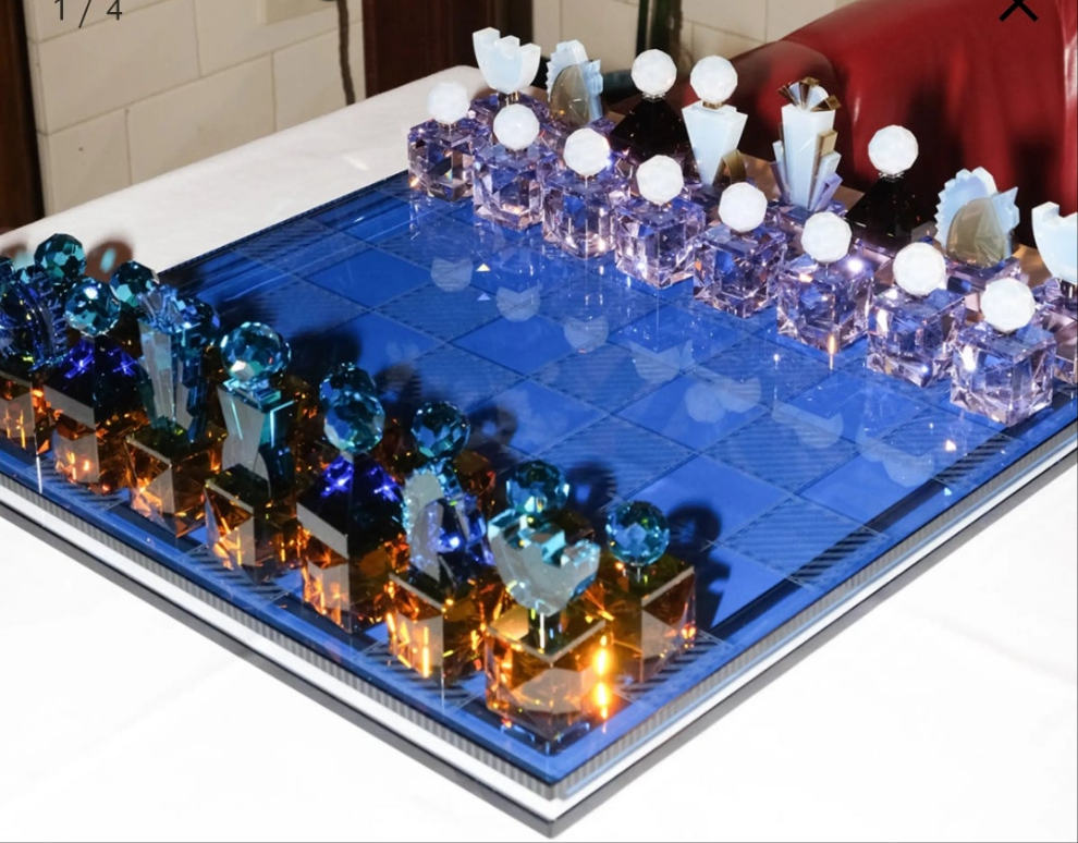 Crystal Reflections Copenhagen
Crystal Chess Set