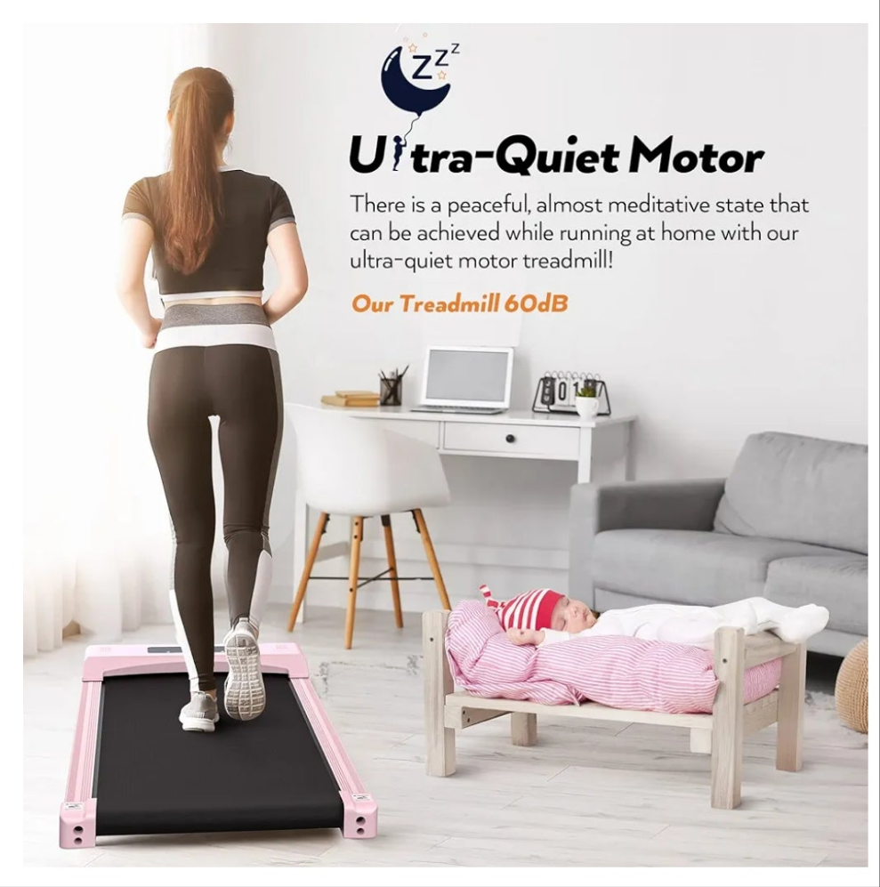 Treadmill pink or white