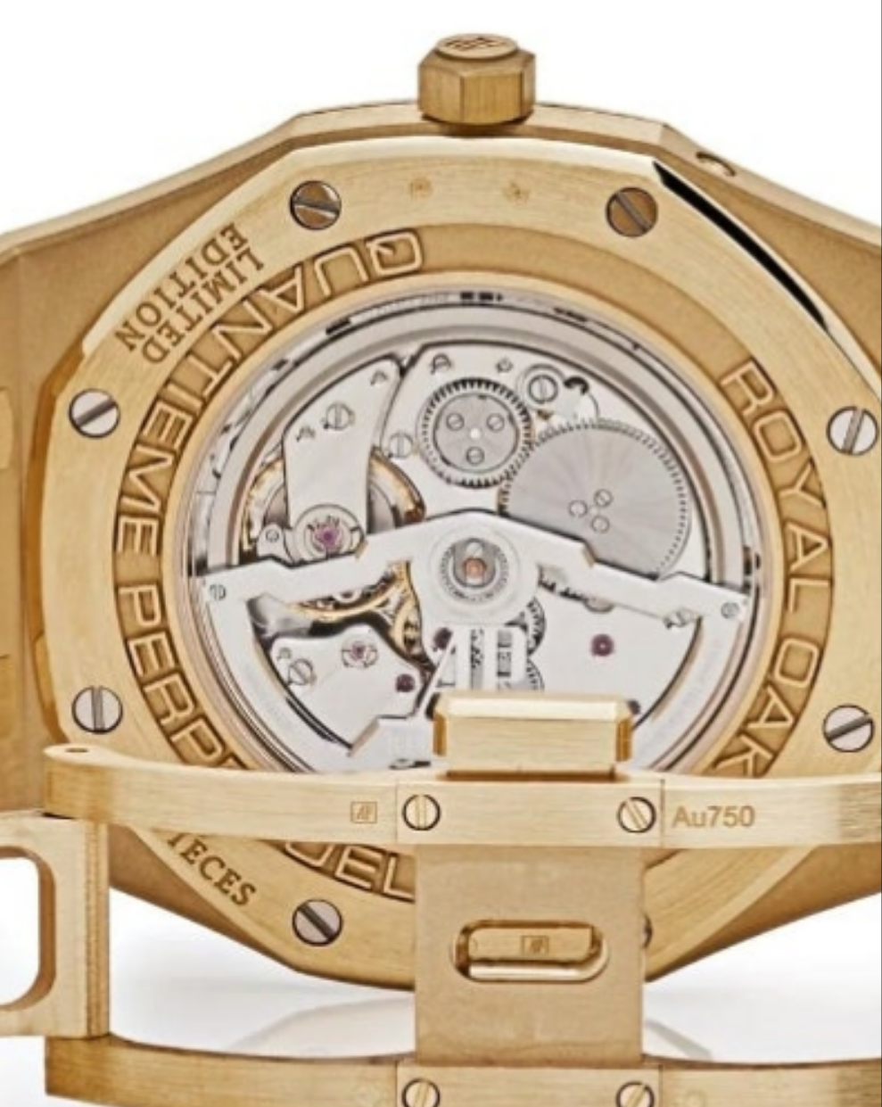 Audemars Piguet Royal Oak Perpetual Calendar Ultra-Thin 26586BA.OO.1240BA.99 Watch Yellow Gold Limited Edition