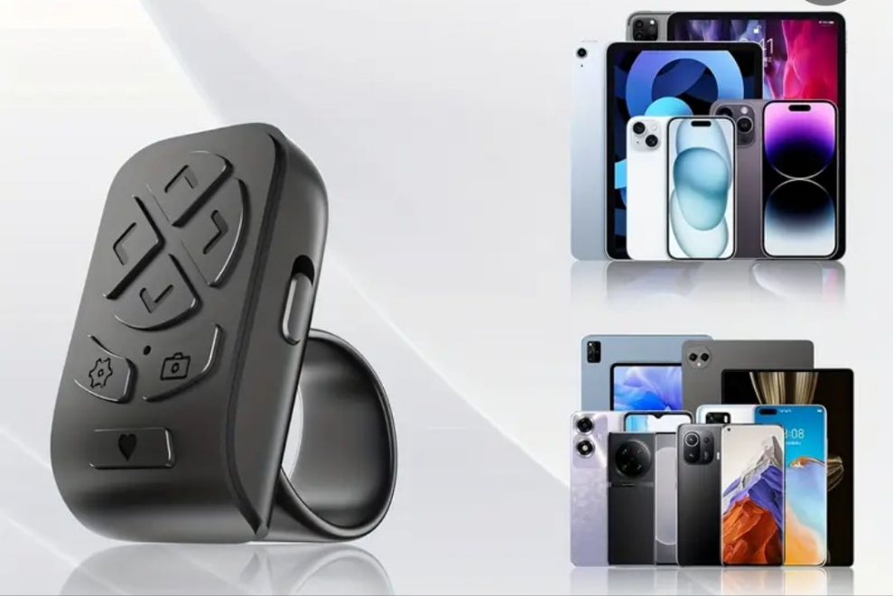 Remote Control Page Turner For Kindle, Ipad Surface Comics, For IPhone, Android Tablets Reading Novels Taking Photos