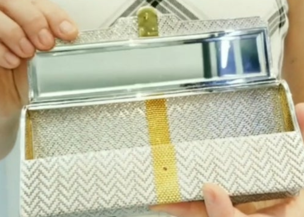 Gucci Gold and Diamond Minaudière 0.58k 18k Gold