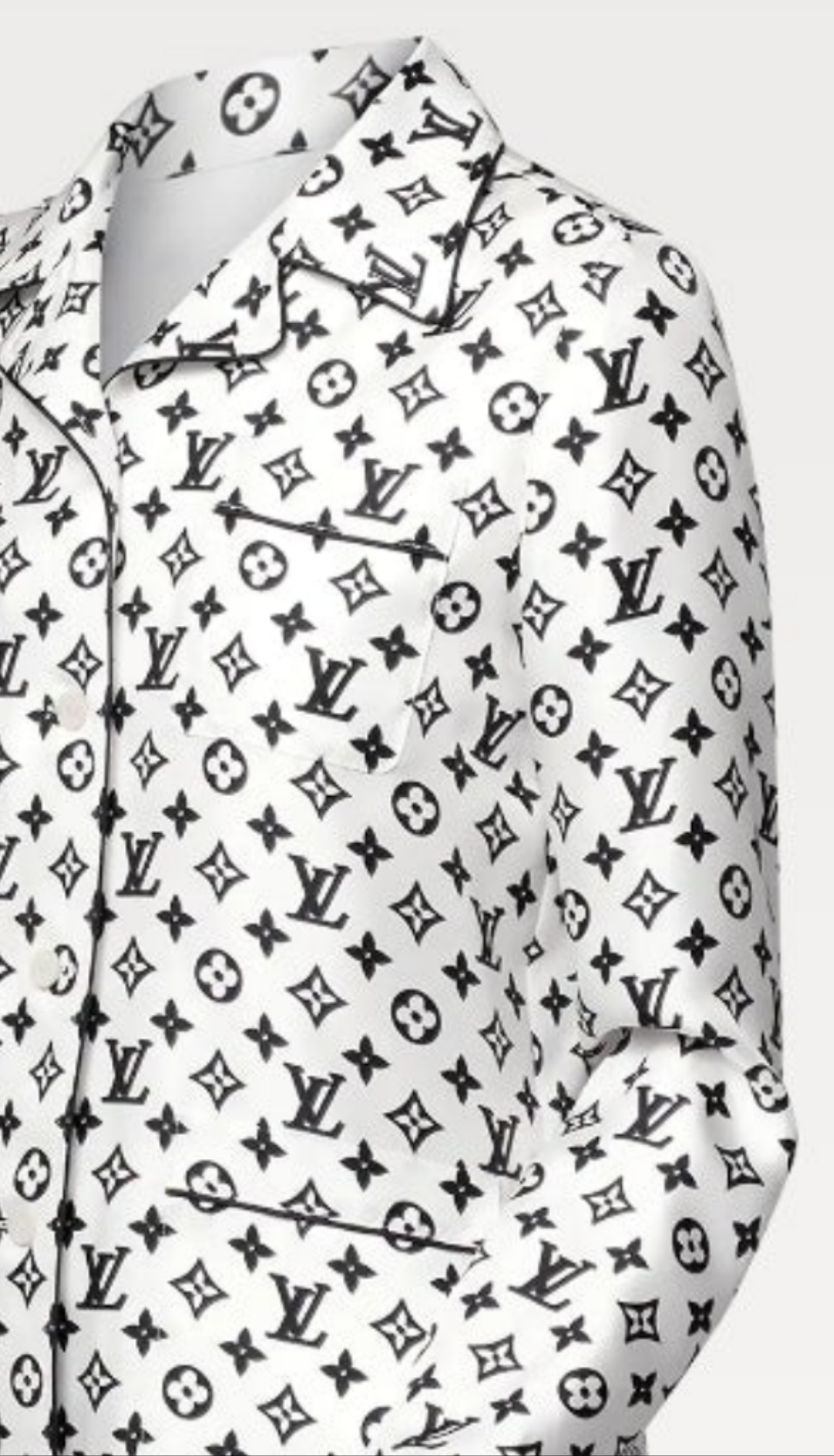 Louis Vuitton Monogram Pajama Shirt