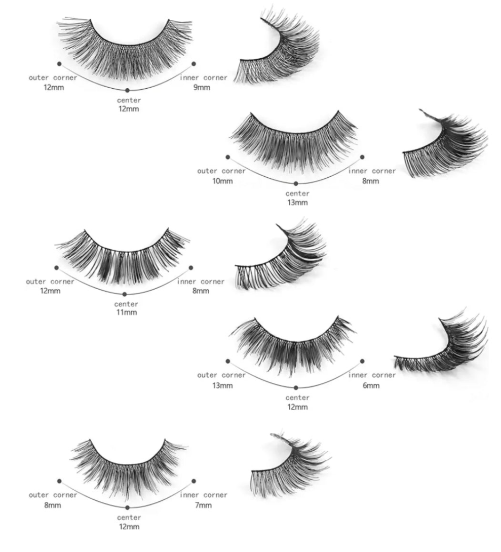 COCOMONEY LASHES RANDOM SIZE 1 set