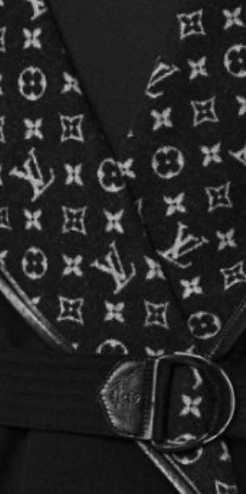 Louis Vuitton Hooded Wrap Coat