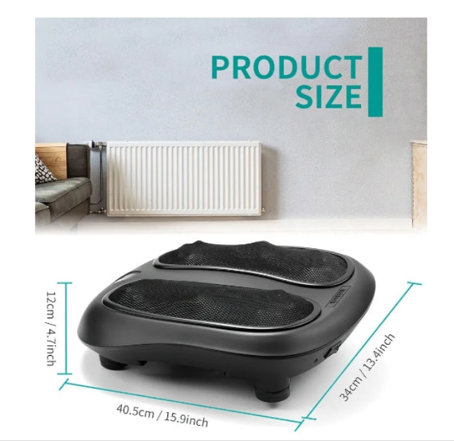 Foot massager with heat