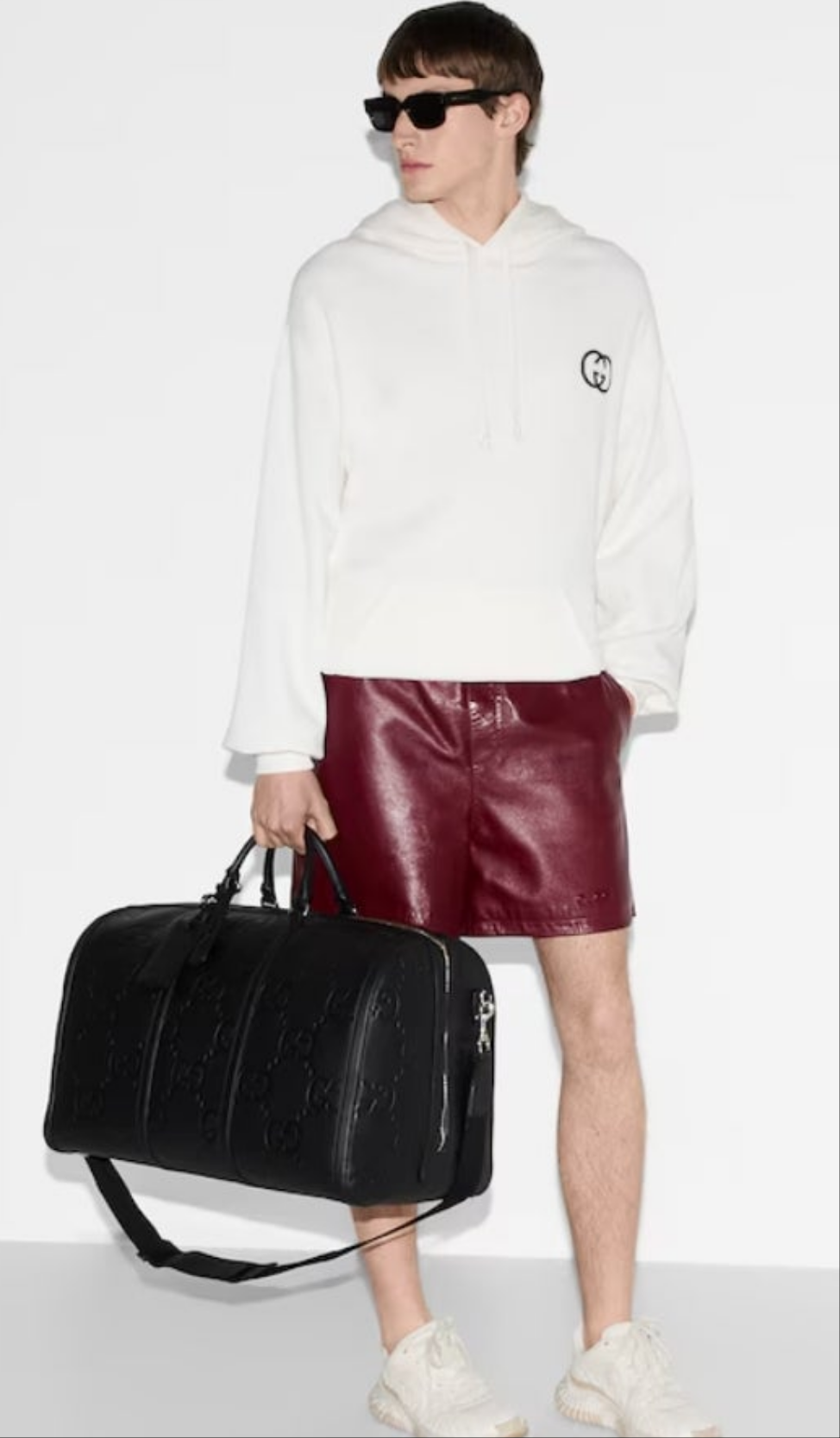 Gucci GG jumbo medium duffle bag