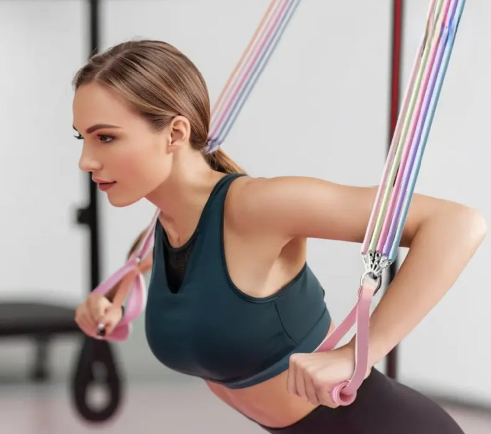 Resistance bands set multifunctional multicolor