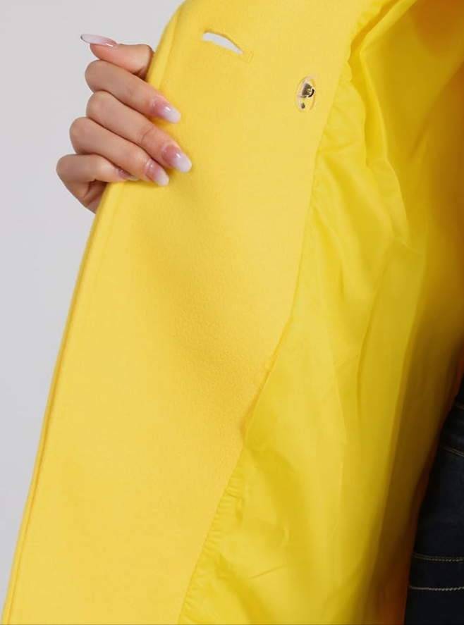 Women's Notched Lapel Winter Coats