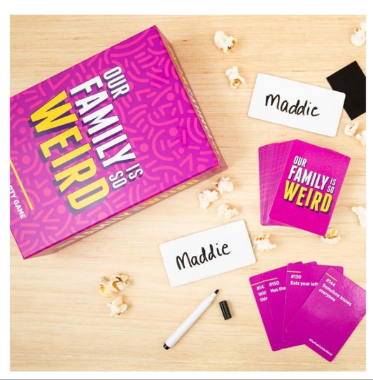 Our Family is So Weird - A Family Party Game to Decide Who's Most Likely...