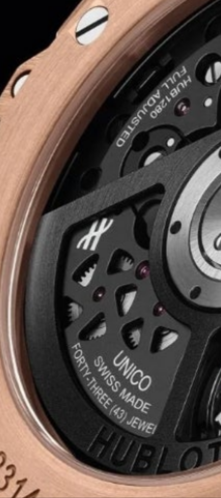 Hublot Big Bang Chronograph 18K King Gold & Colored Gemstones Man's Watch, 451.OX.1180.OX.3999