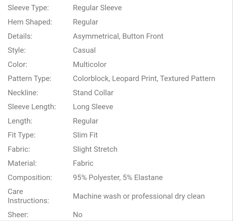 Leopard Print Patchwork Single-Breasted Long Sleeve Fitted T-Shirt Graphic Cheetah Print Tees Women Tops For Spring Outfit COCOMONEY