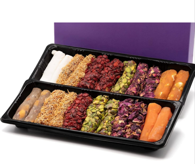 Turkish Delight Lokum Fingers Sticks Assortment, 360g