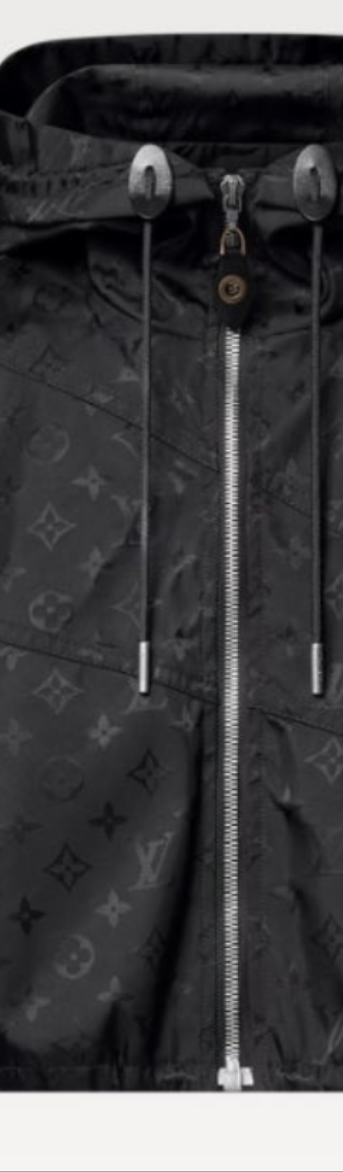 Louis Vuitton Cropped Monogram Windbreaker